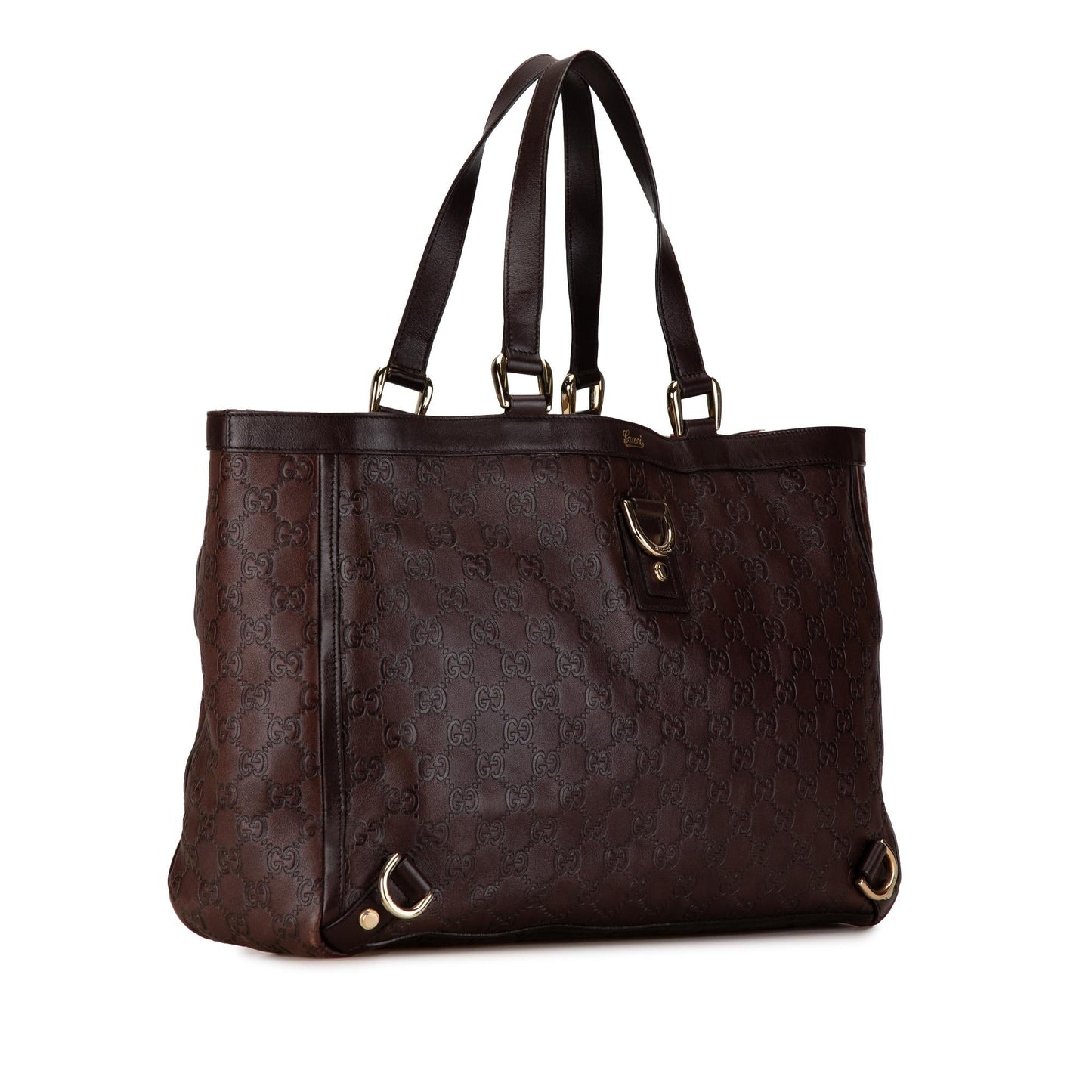 Gucci Guccissima Abbey D Ring Tote (SHG-d5XEzh)