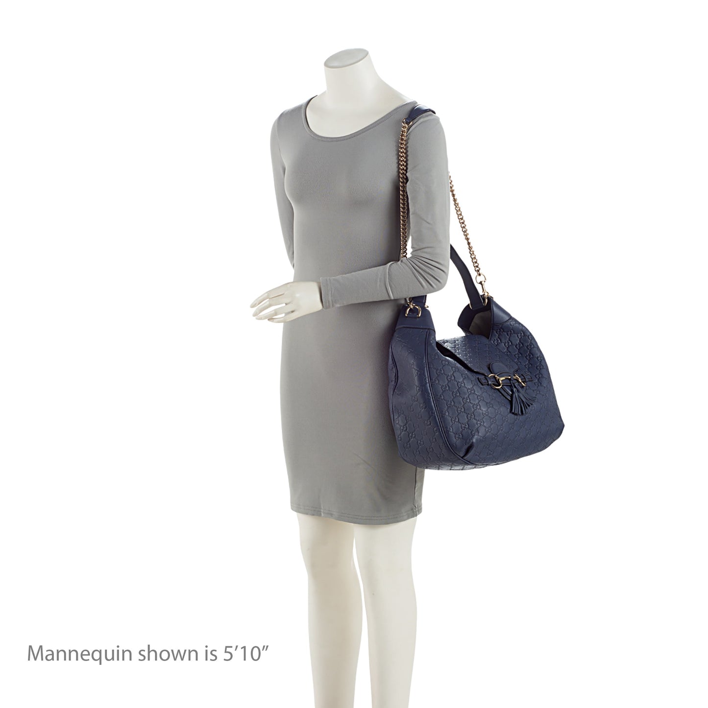 Gucci Guccissima Leather Emily Hobo (SHF-RC02em)