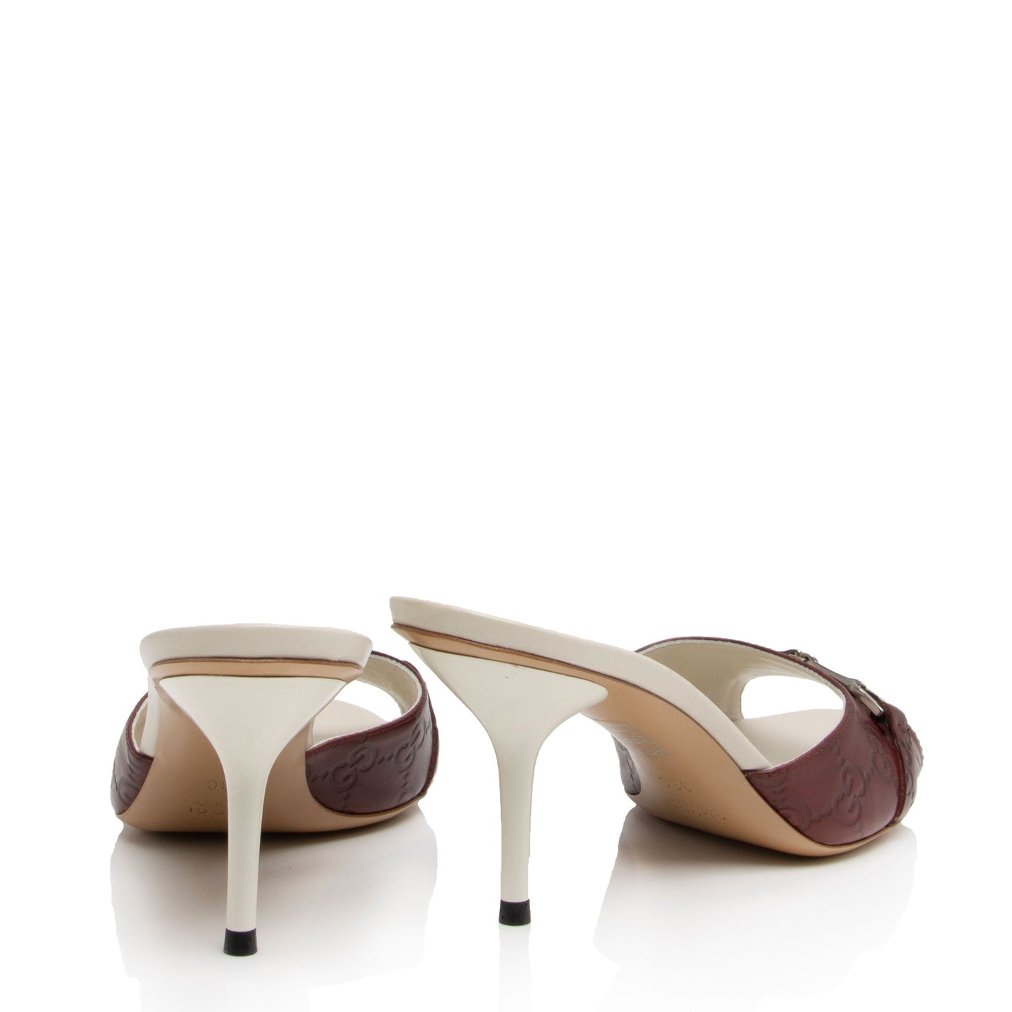 Gucci Guccissima Leather Horsebit Sandals - Size 8C / 38C (SHF-vcuFNE)
