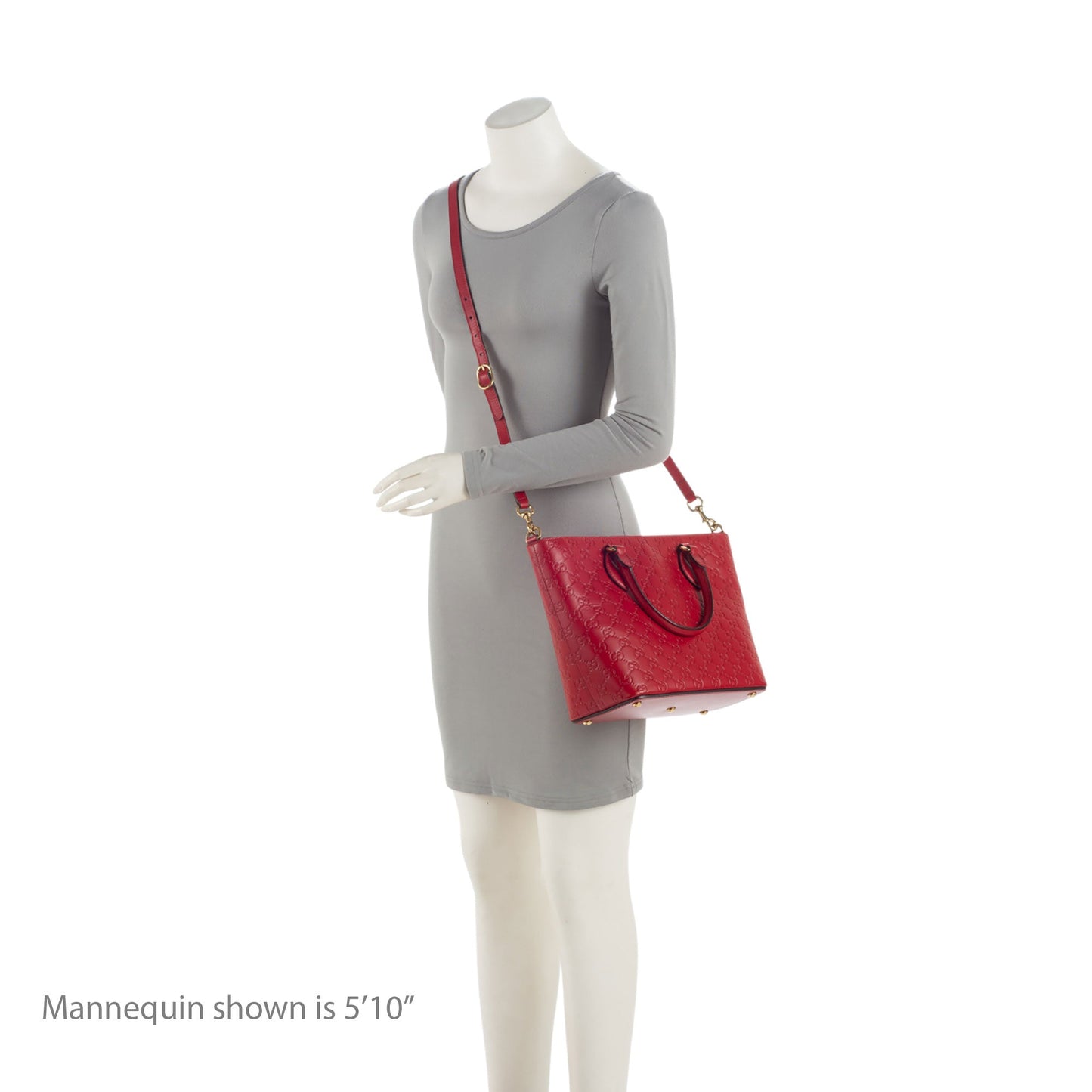 Gucci Guccissima Leather Signature Medium Tote (SHF-yGmr7n)