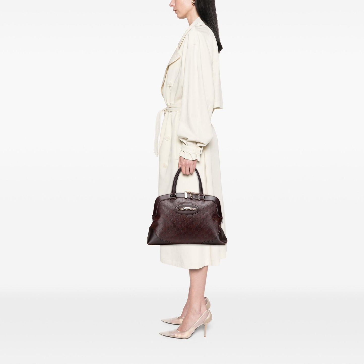Gucci Guccissima Punch Handbag