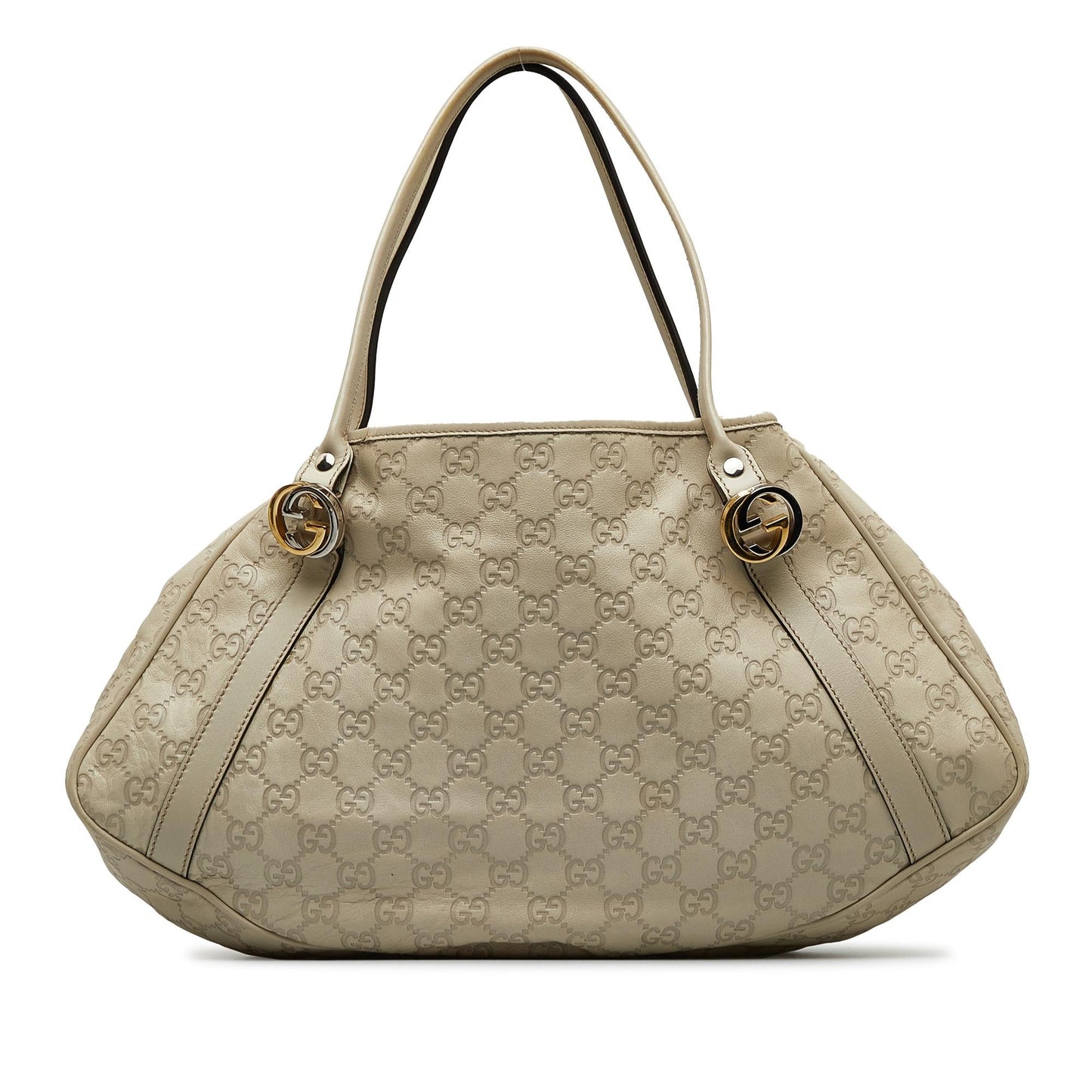 Gucci Guccissima Twins Shoulder Bag (SHG-MezGpk)