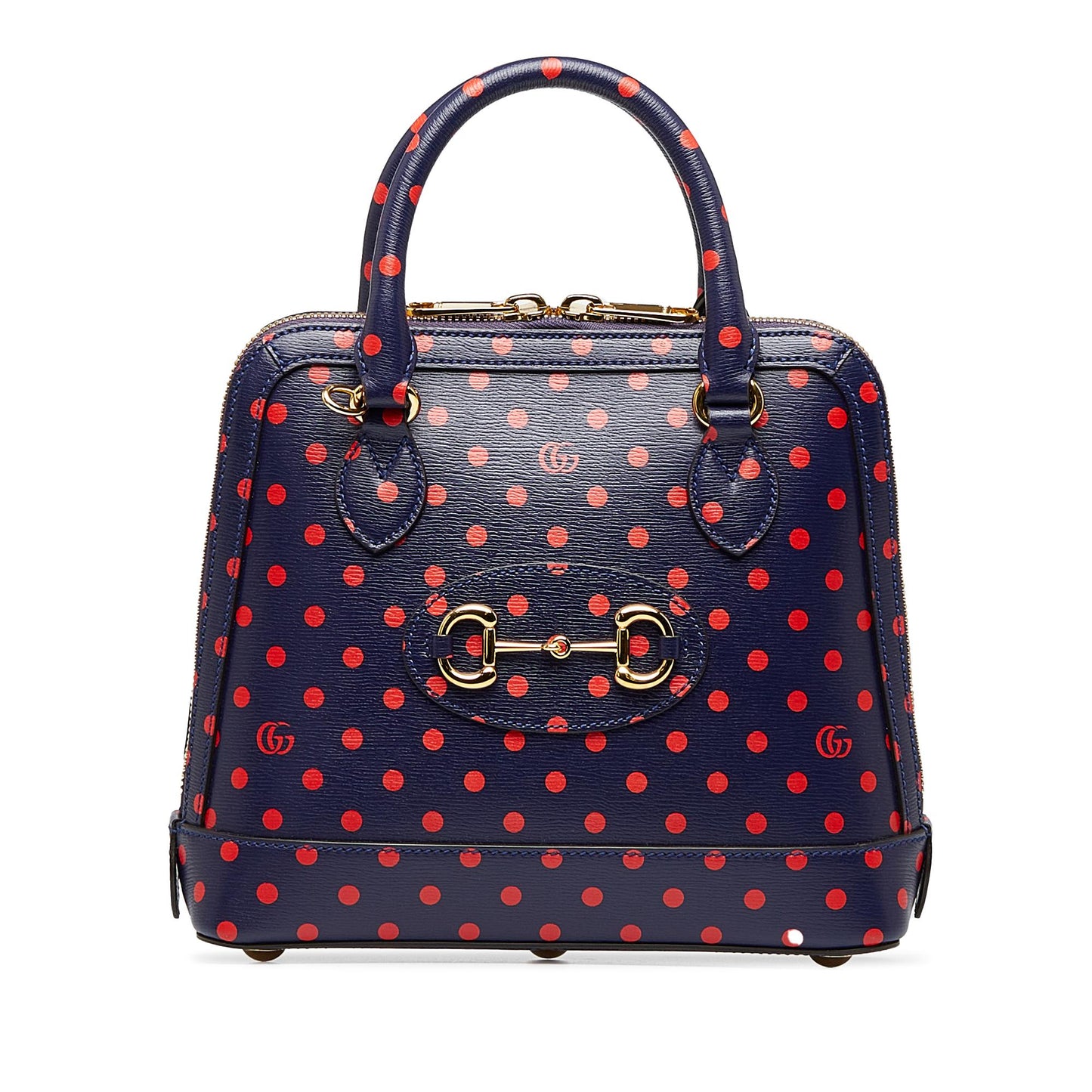 Gucci Horsebit 1955 Polka Dot Satchel (SHG-z2diQ9)