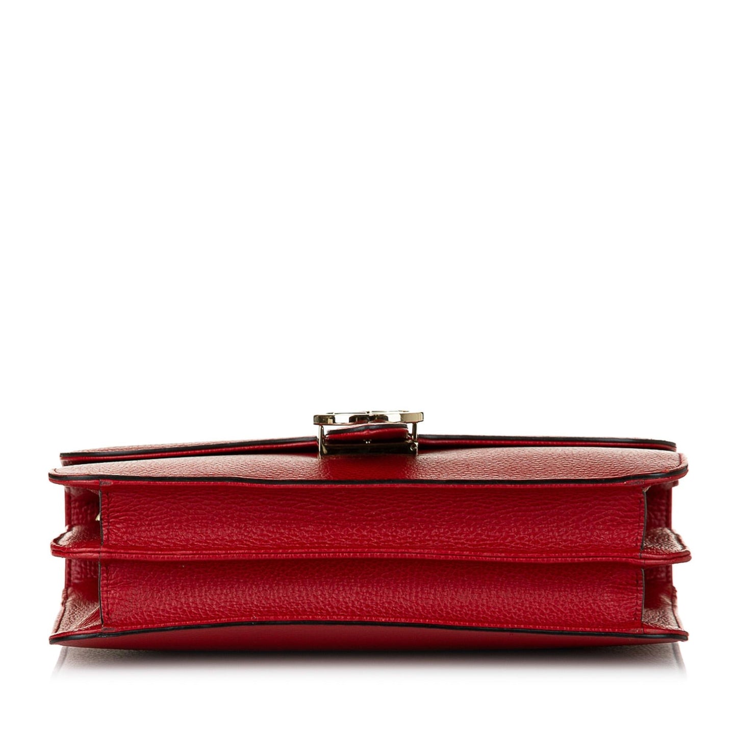 Gucci Interlocking G Chain Leather Crossbody Bag (SHG-32642)