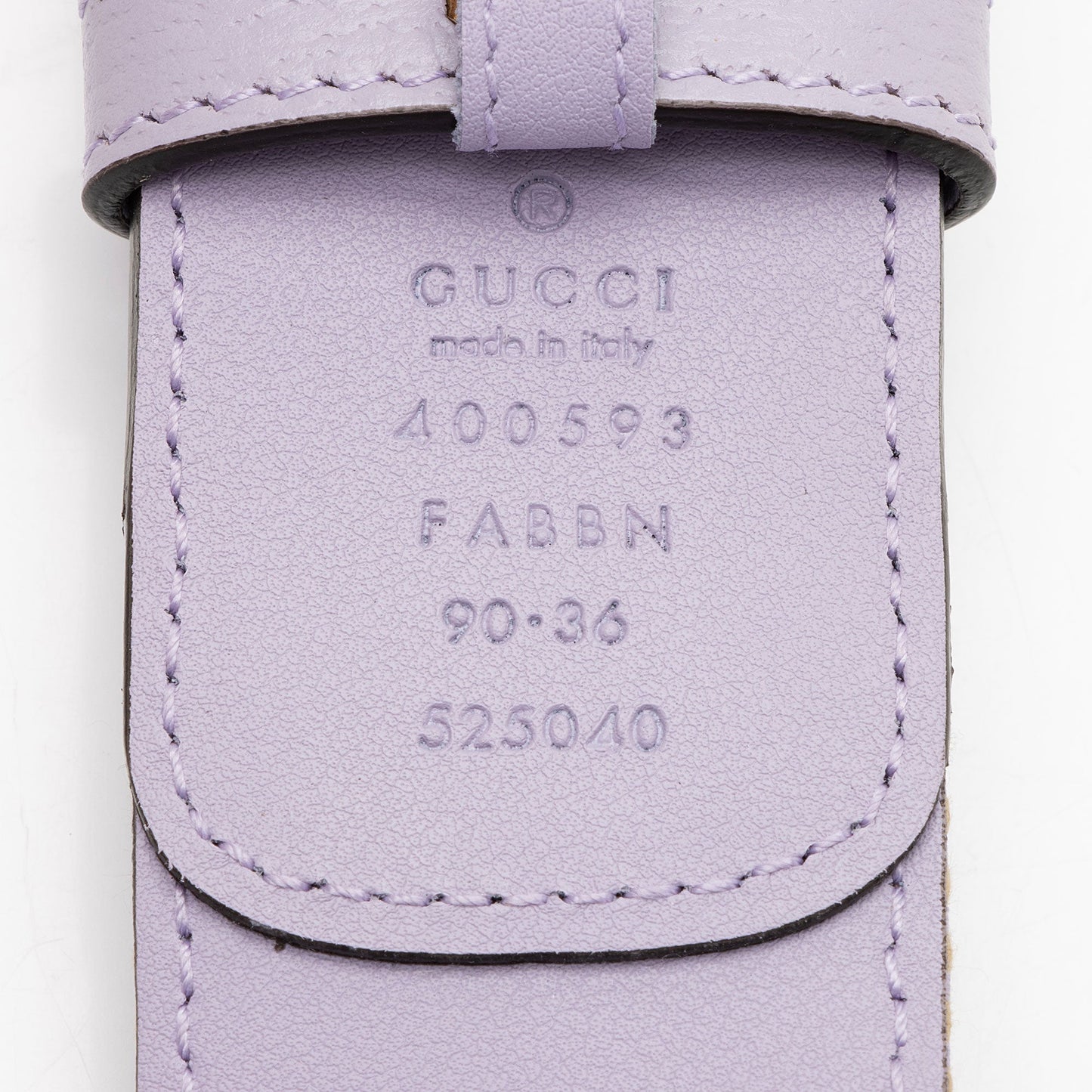 Gucci Jumbo GG Canvas GG Marmont Belt - Size 36 / 90
