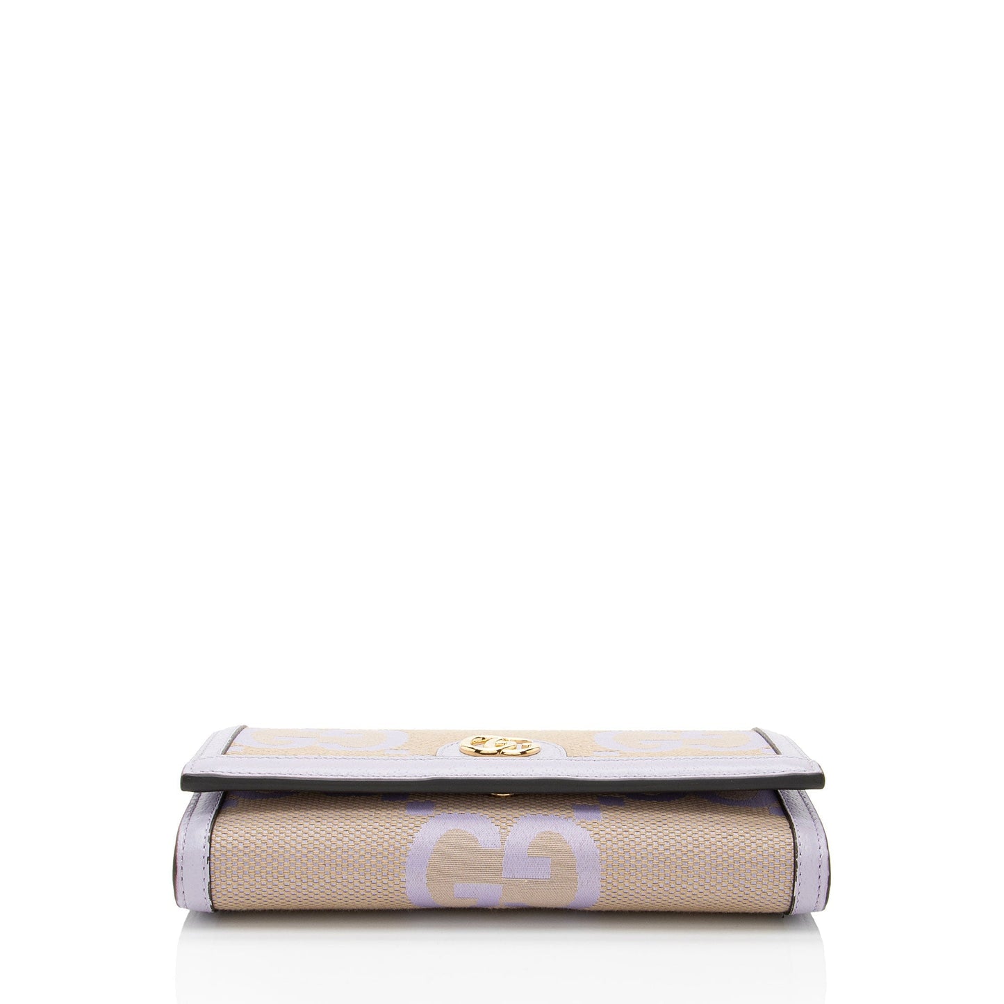 Gucci Jumbo GG Canvas Ophidia Continental Wallet on Chain