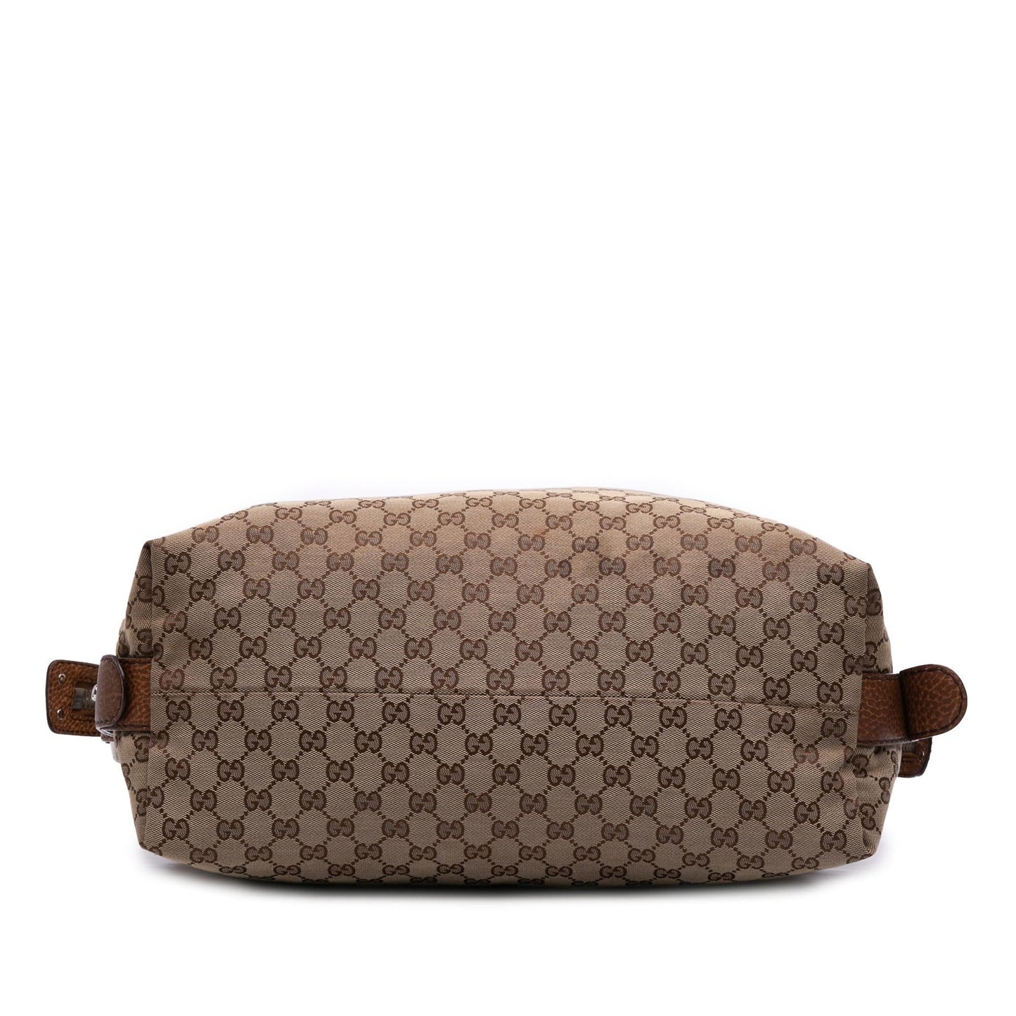 Gucci Large GG Canvas Bamboo Bar Tote