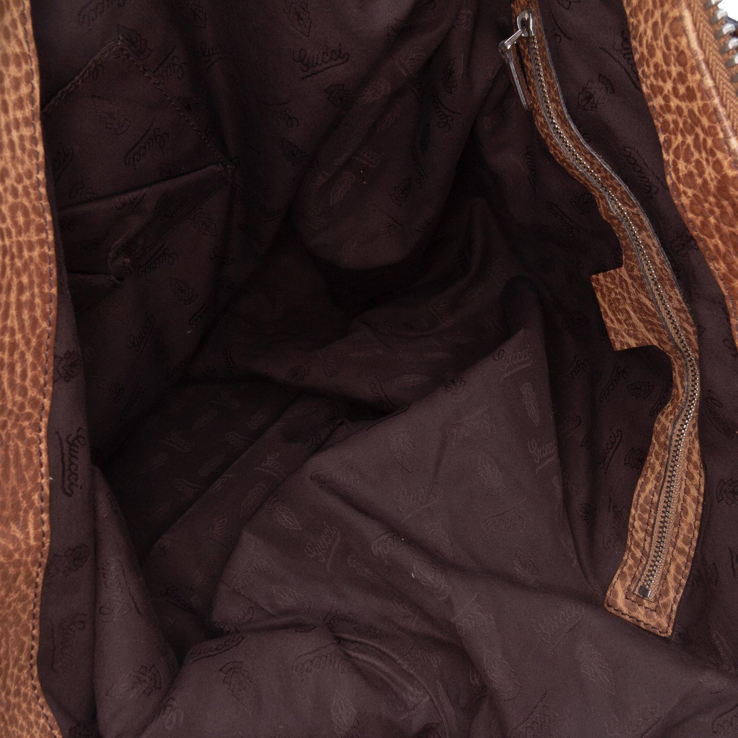 Gucci Large GG Canvas Bamboo Bar Tote