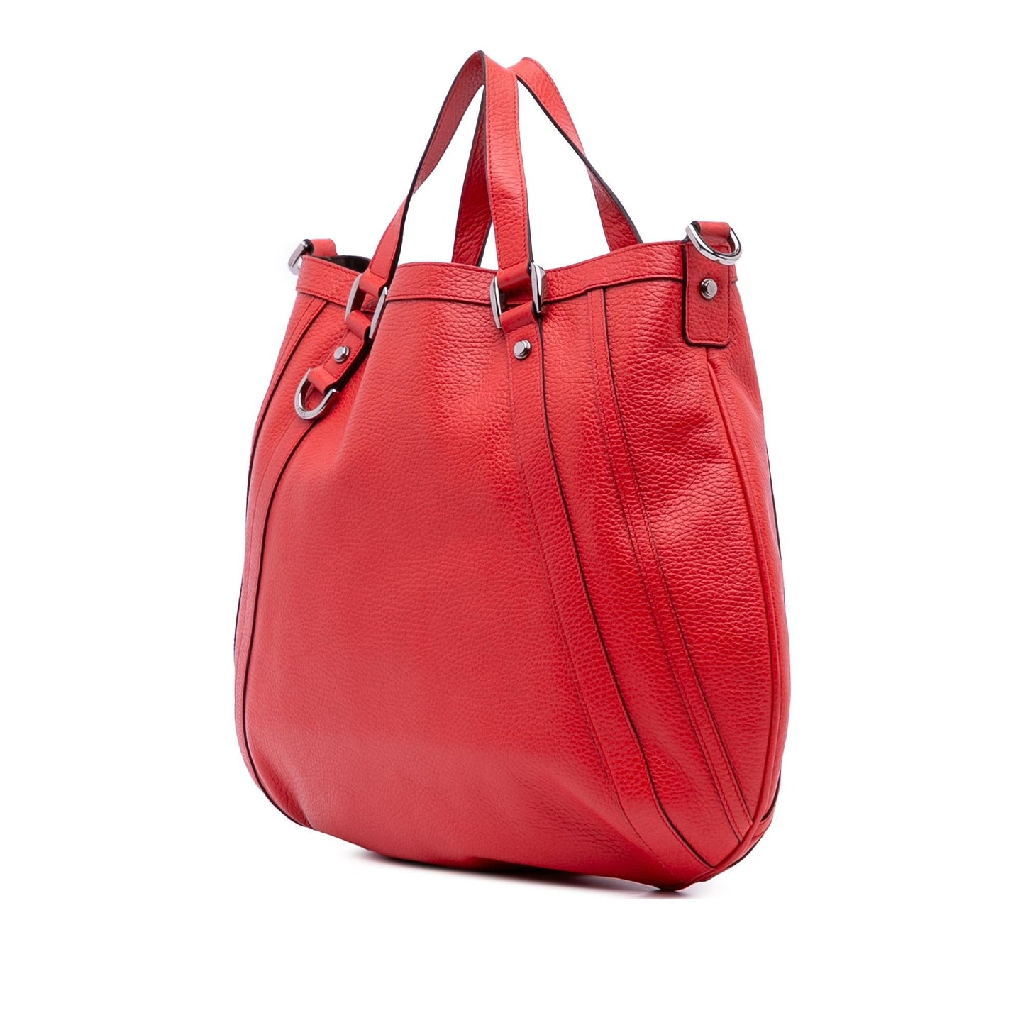 Gucci Leather Abbey D Ring Convertible Tote