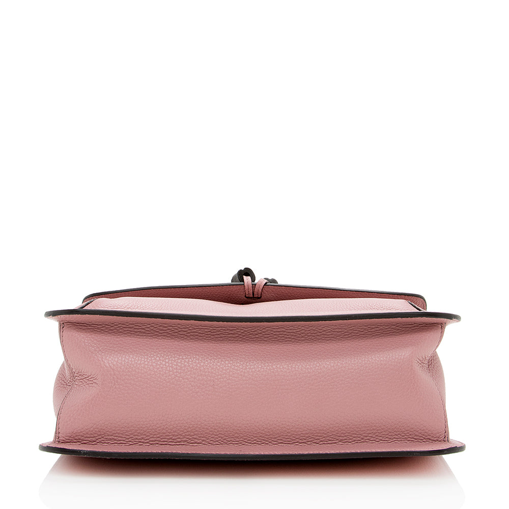 Gucci Leather Bamboo Daily Shoulder Bag (SHF-16586)