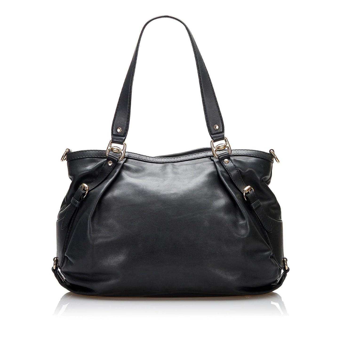 Gucci Leather Bridle Satchel (SHG-XrssV0)