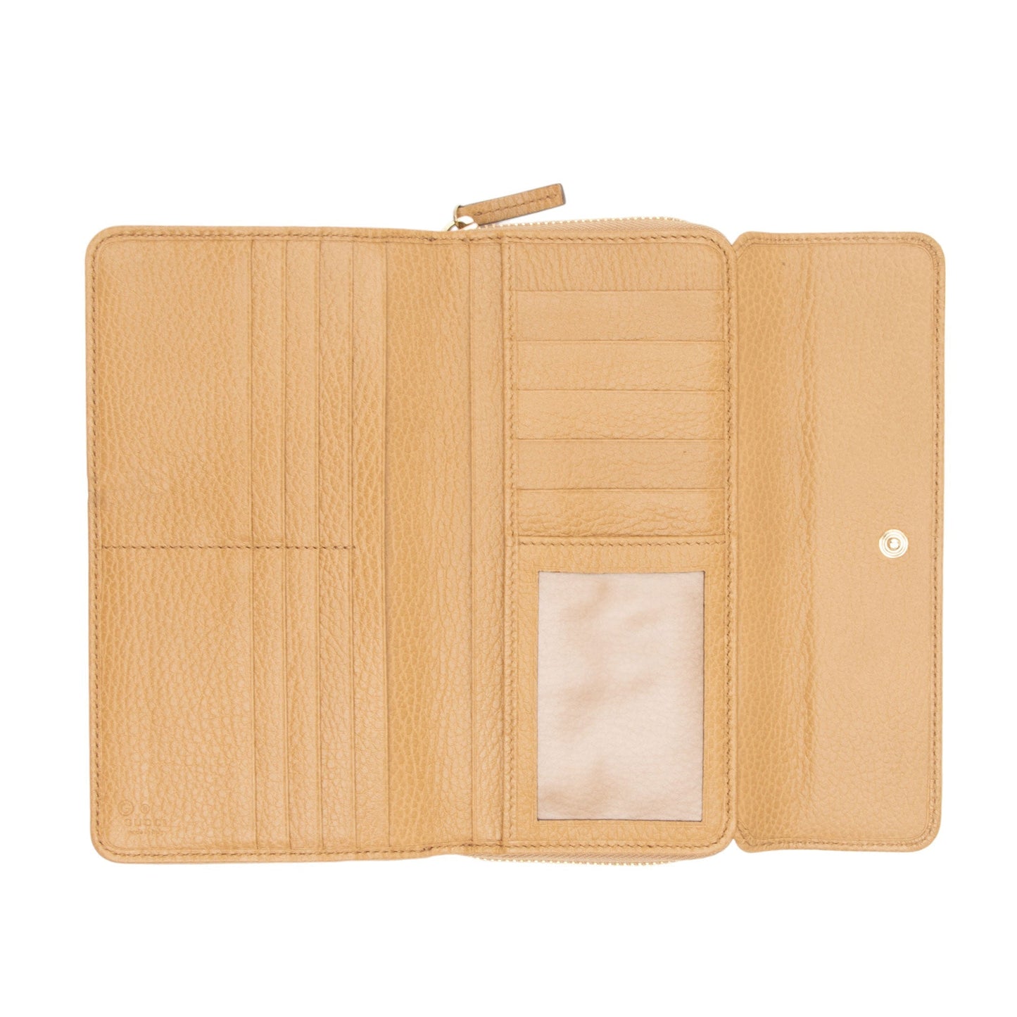 Gucci Leather Continental Wallet (SHF-oZmBhM)