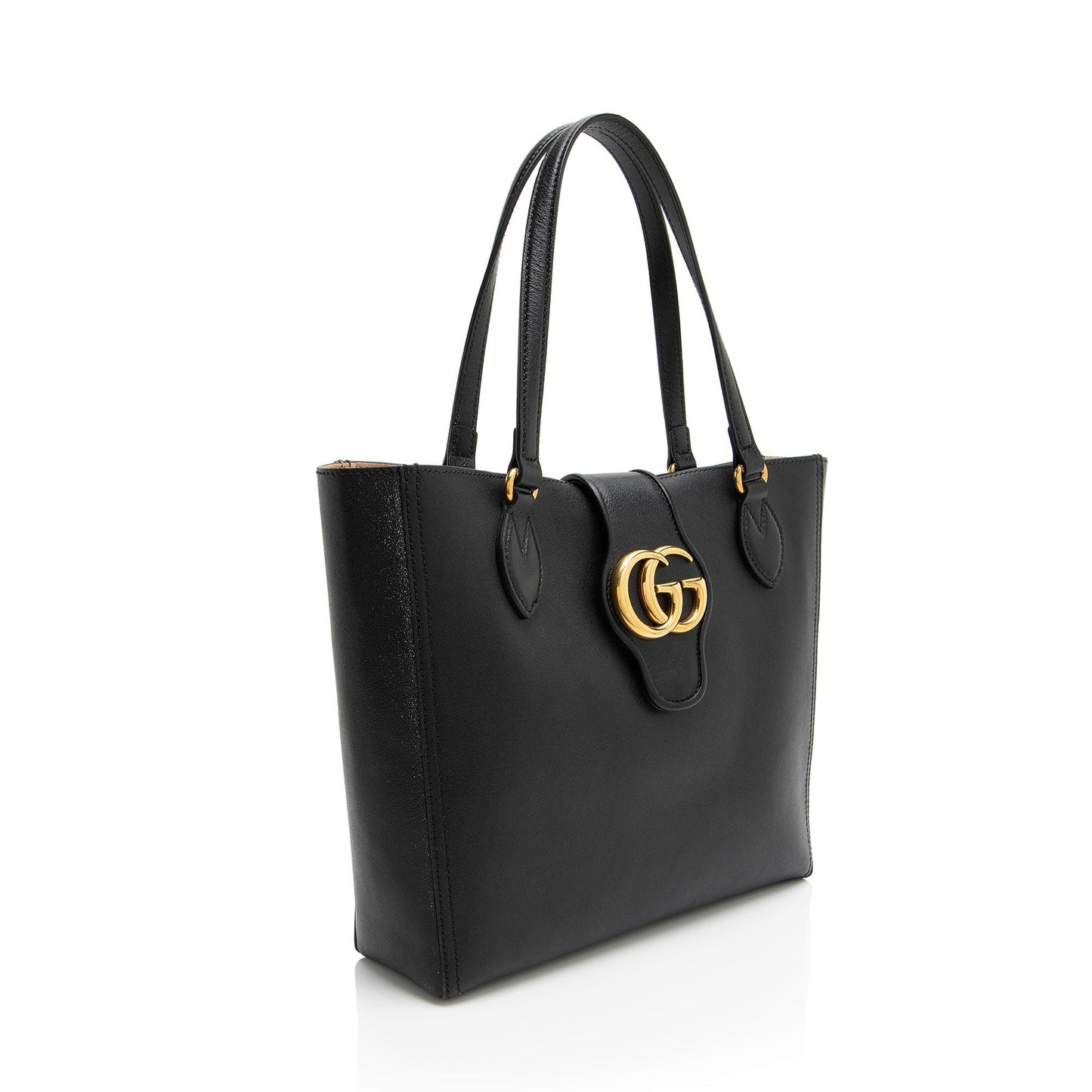 Gucci Leather Dahlia Small Tote