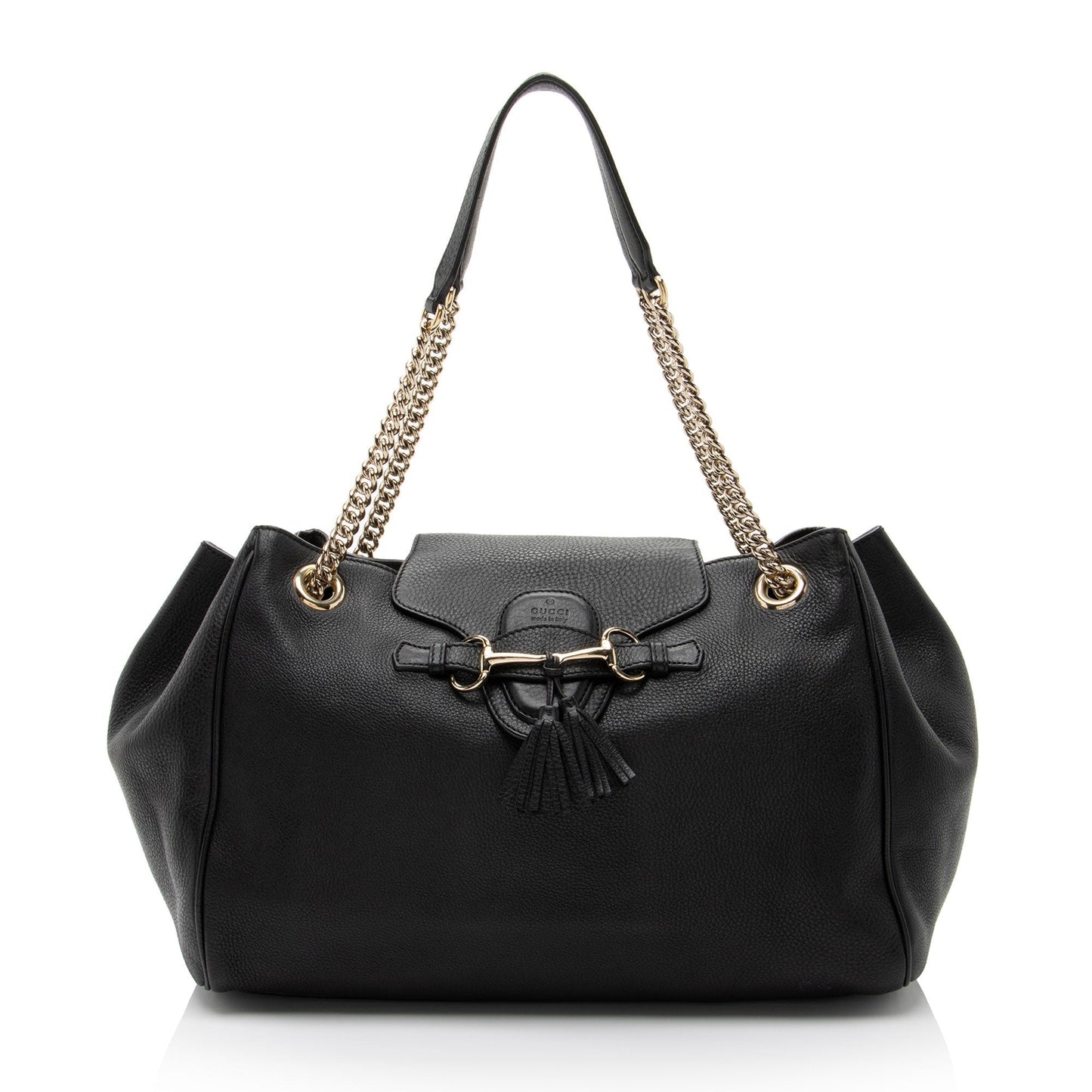 Gucci Leather Emily Shoulder Bag