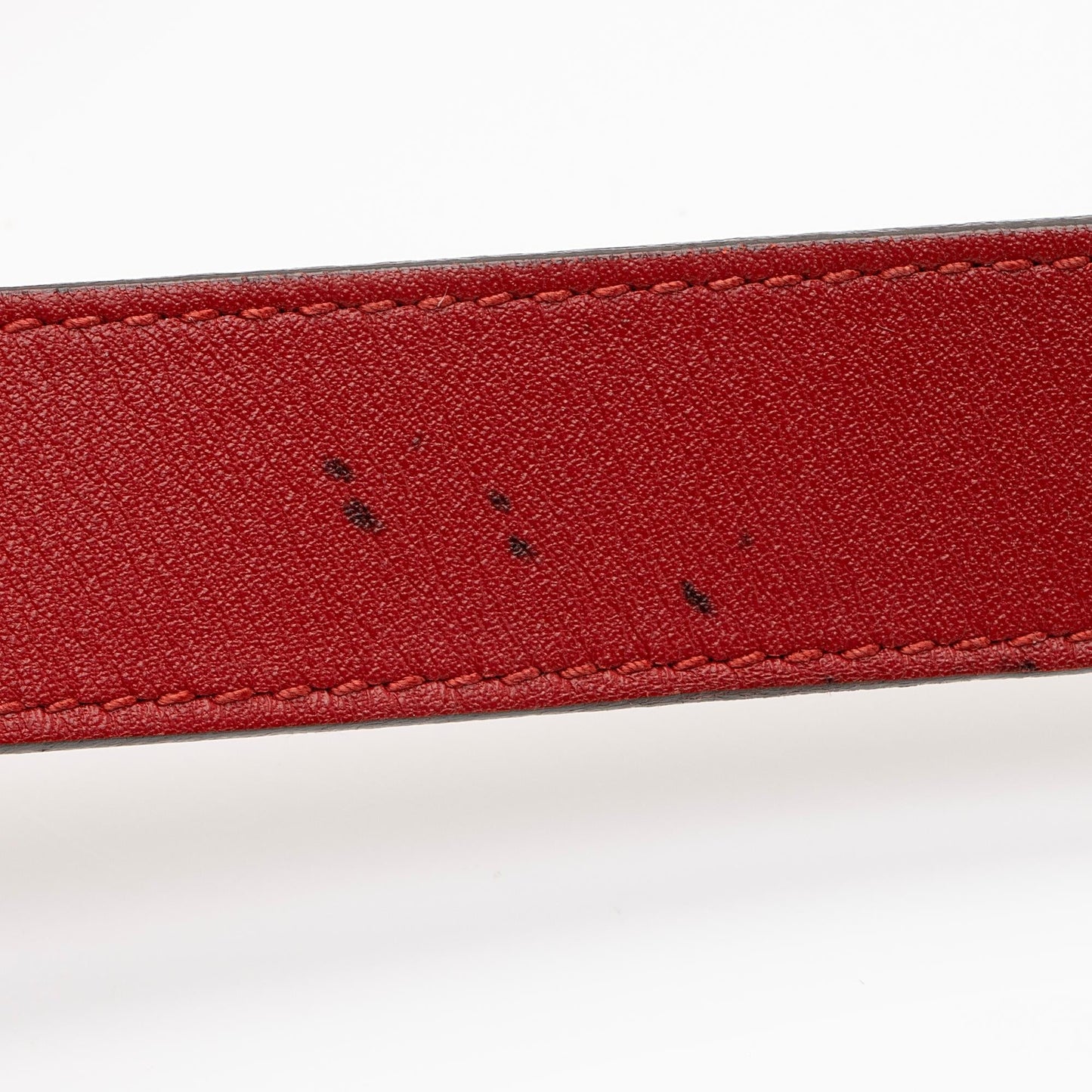 Gucci Leather Faux Pearl Interlocking G Bow Belt - Size 32 / 80 (SHF-9lJVcf)