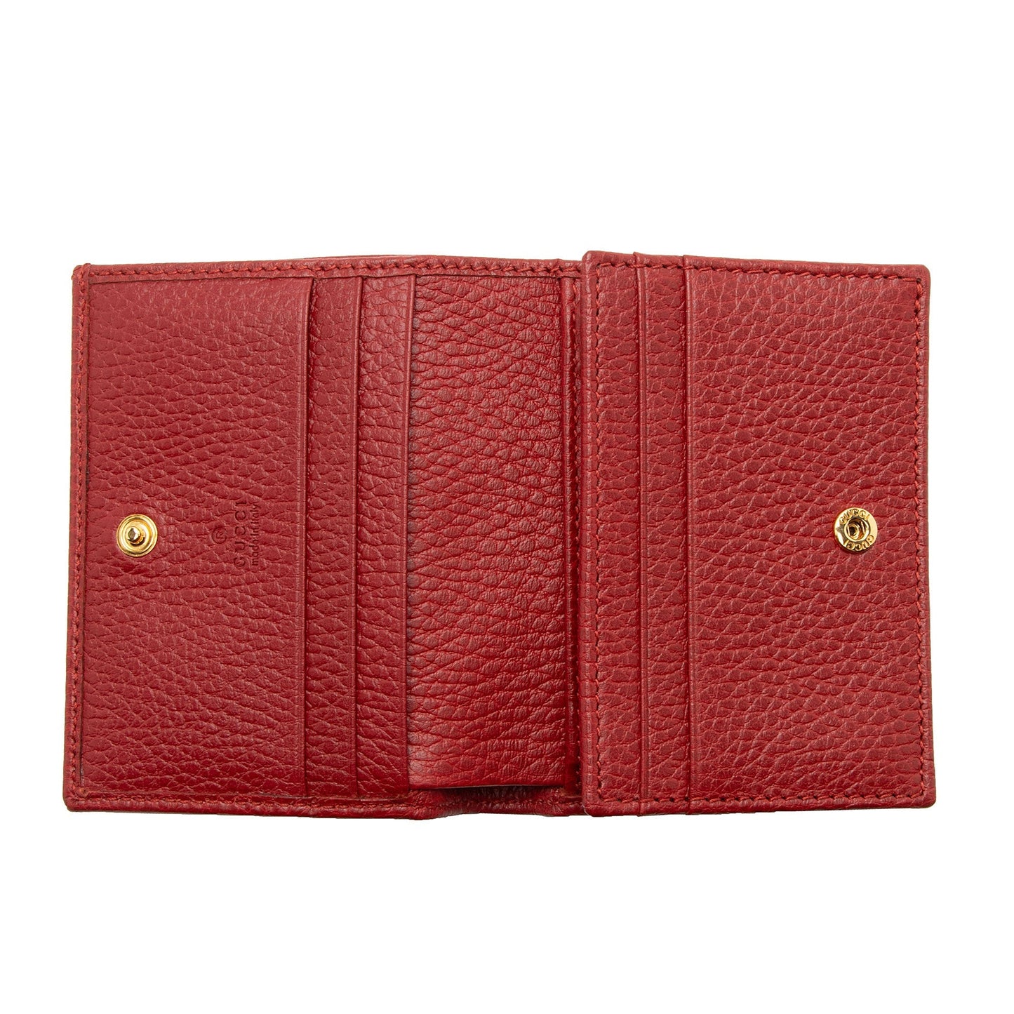 Gucci Leather GG Marmont Card Case Wallet (SHF-S4ROsJ)