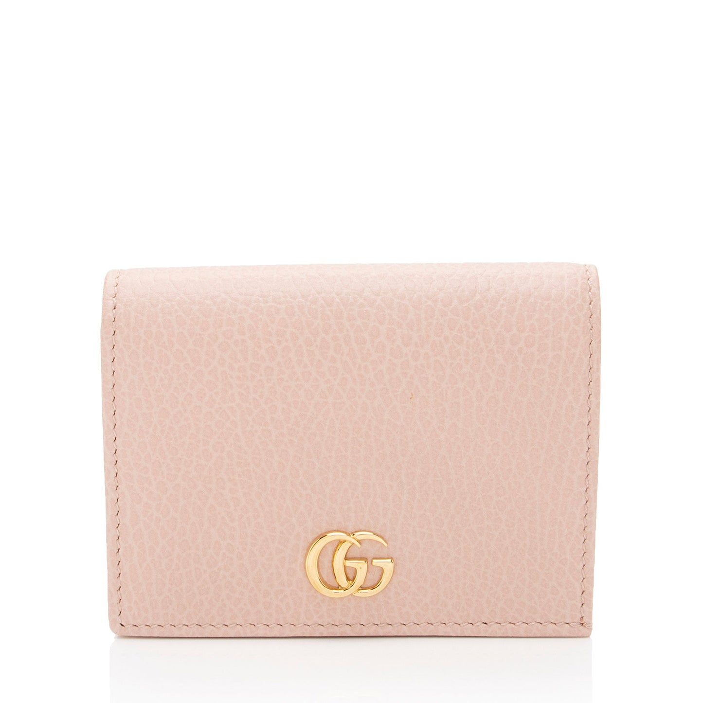 Gucci Leather GG Marmont Card Case (SHF-6RLRCz)