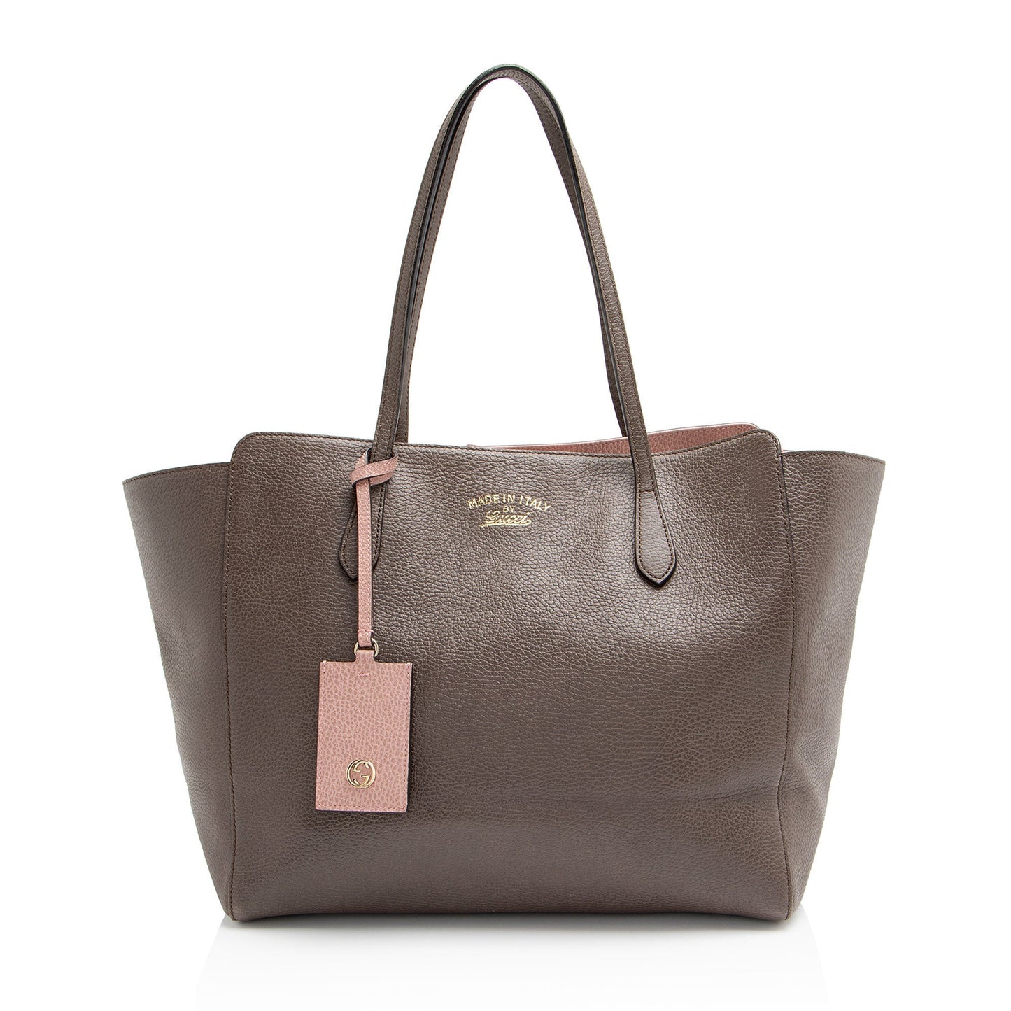 Gucci Leather Swing Medium Tote