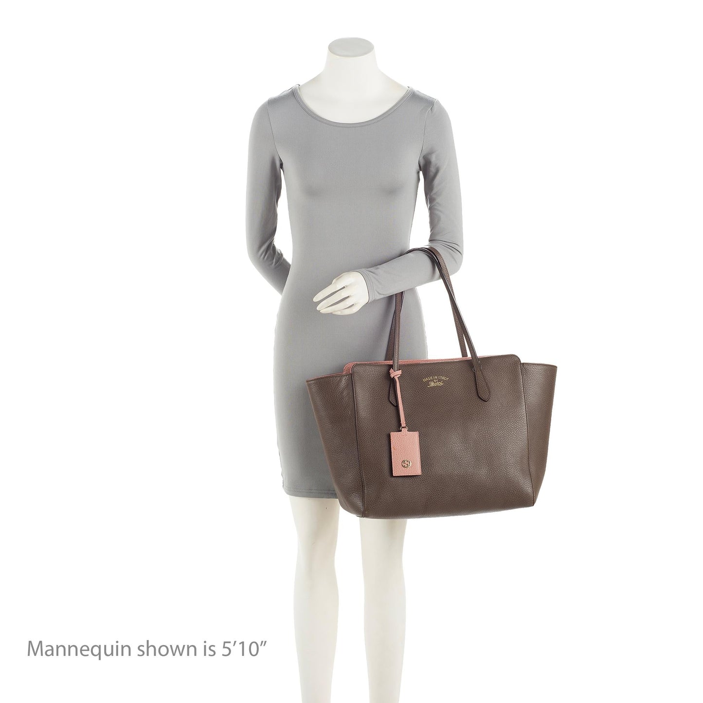 Gucci Leather Swing Medium Tote