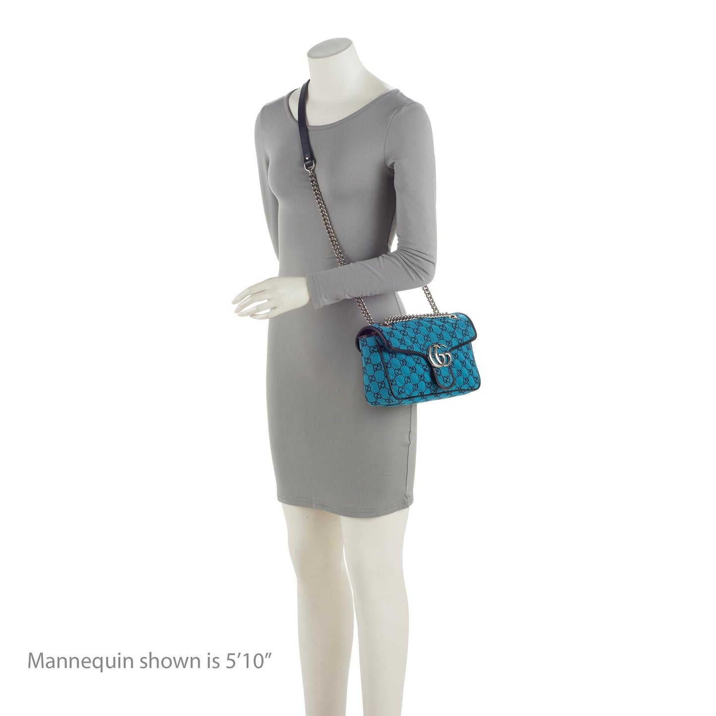 Gucci Matelasse GG Canvas Marmont Small Shoulder Flap Bag (SHF-jEJnpg)
