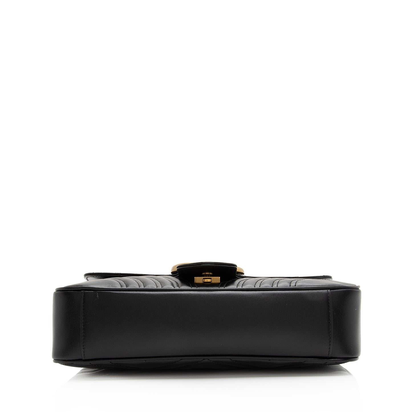 Gucci Matelasse Leather GG Marmont Medium Shoulder Bag (SHF-23019)