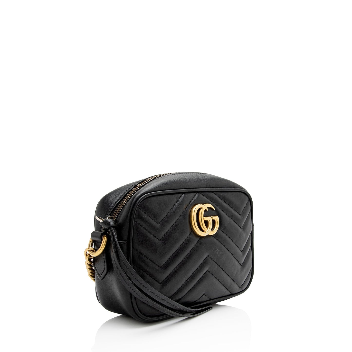 Gucci Matelasse Leather GG Marmont Mini Bag (SHF-kMLi95)