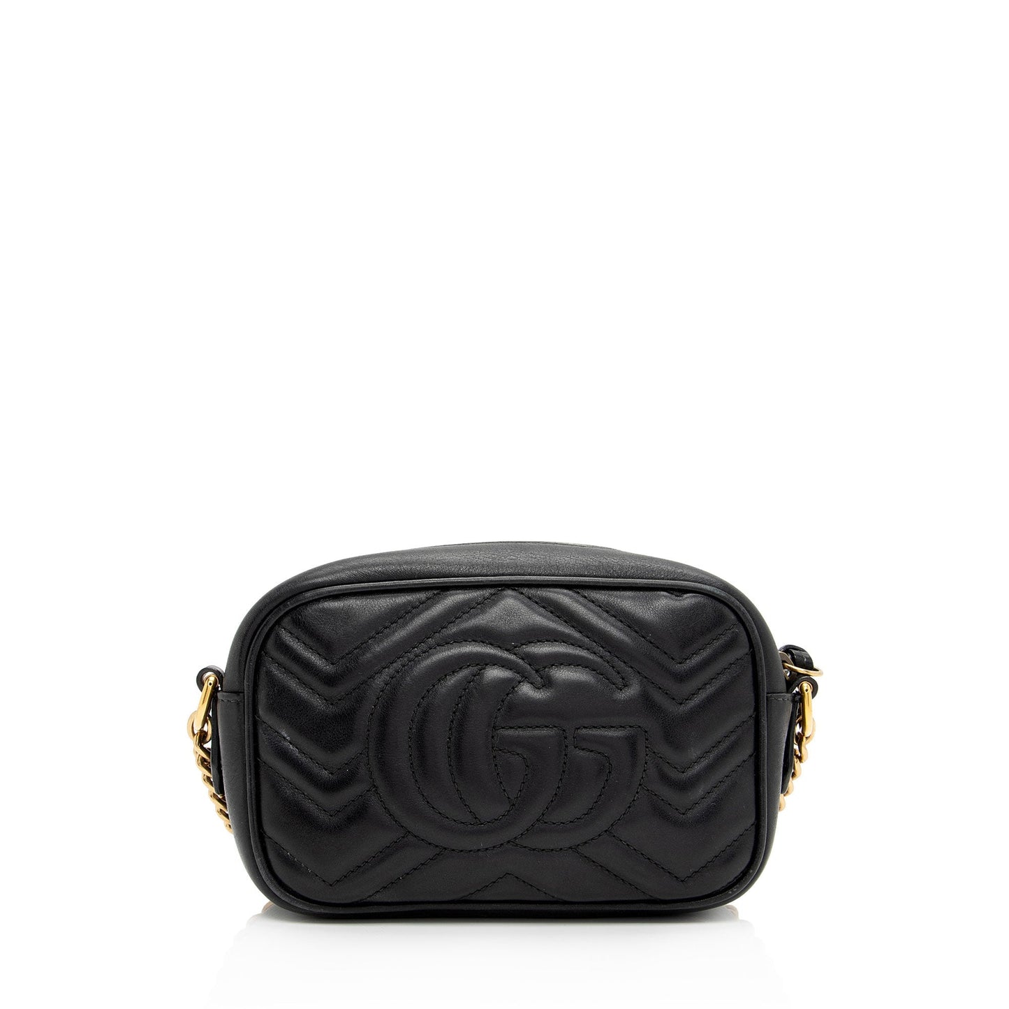 Gucci Matelasse Leather GG Marmont Mini Bag (SHF-MVP7lQ)