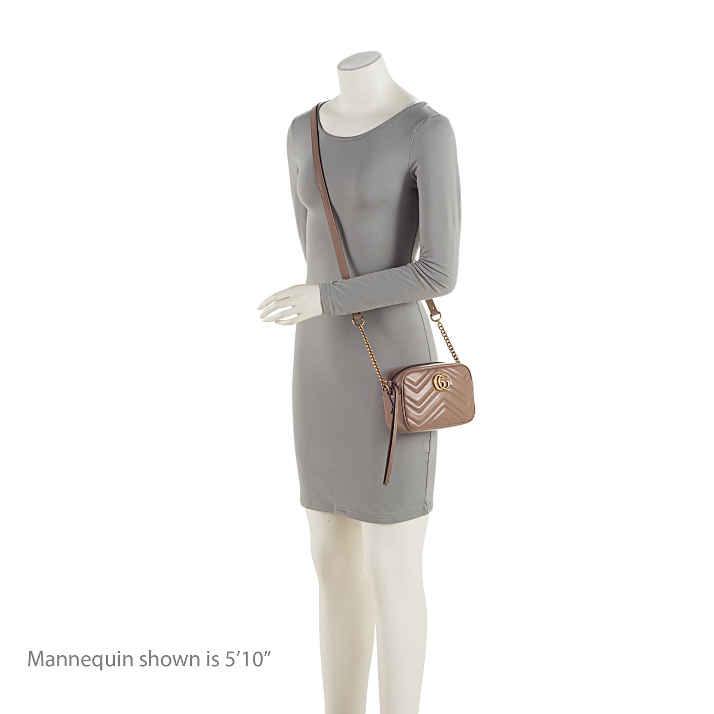 Gucci Matelasse Leather GG Marmont Mini Bag (SHF-rnywkF)