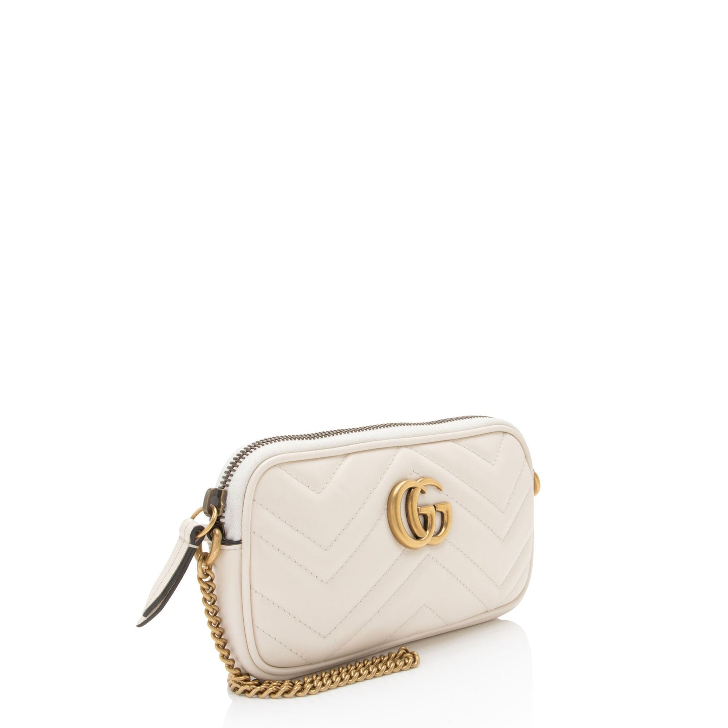 Gucci Matelasse Leather GG Marmont Small Crossbody
