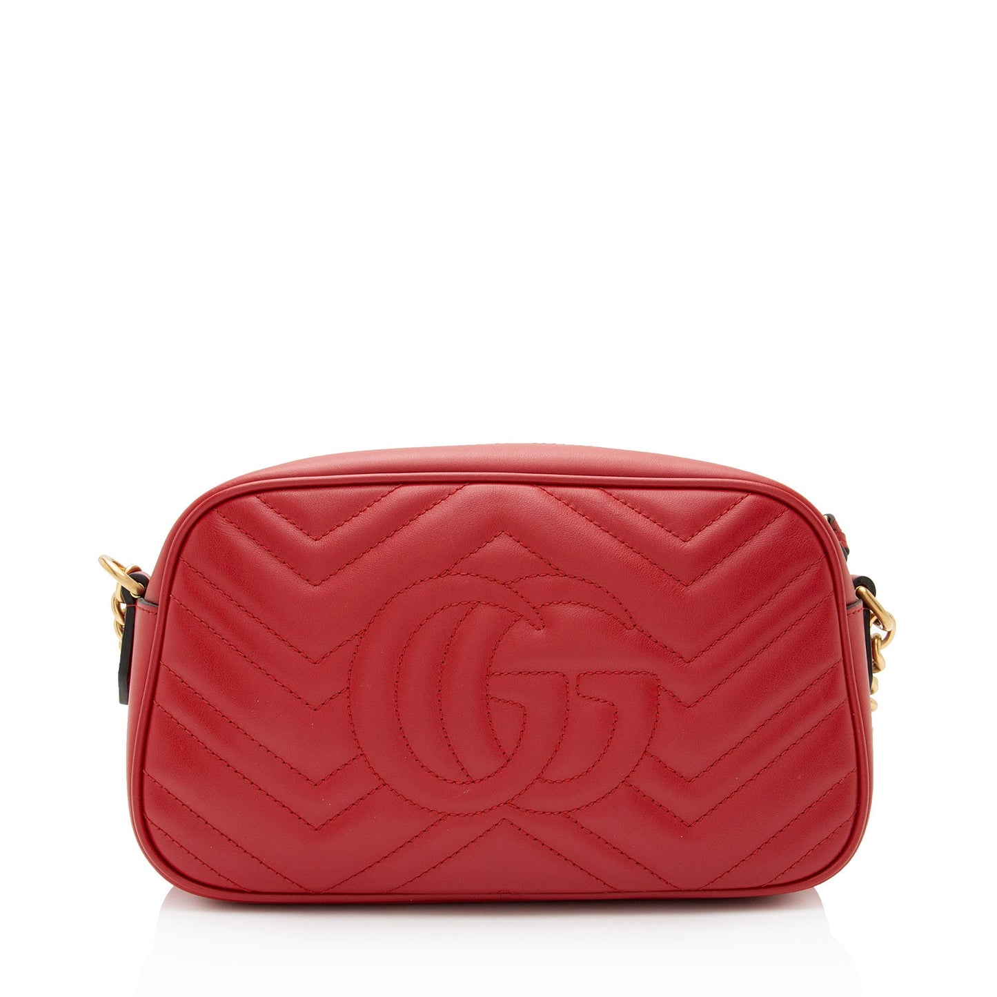 Gucci Matelasse Leather GG Marmont Small Shoulder Bag (SHF-tXCZHO)