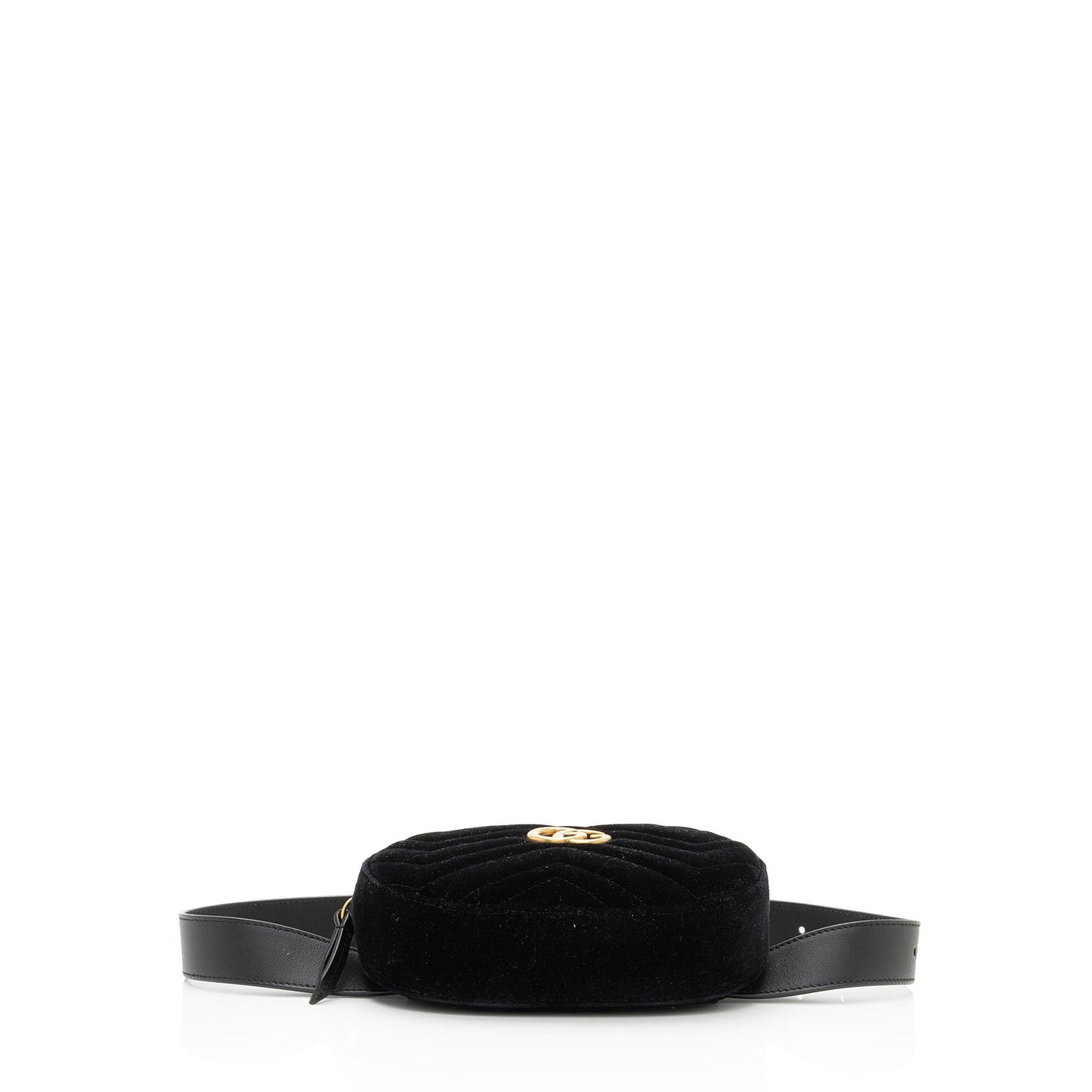 Gucci Matelasse Velvet GG Marmont Belt Bag - Size 30 / 75 (SHF-Wj8bXc)