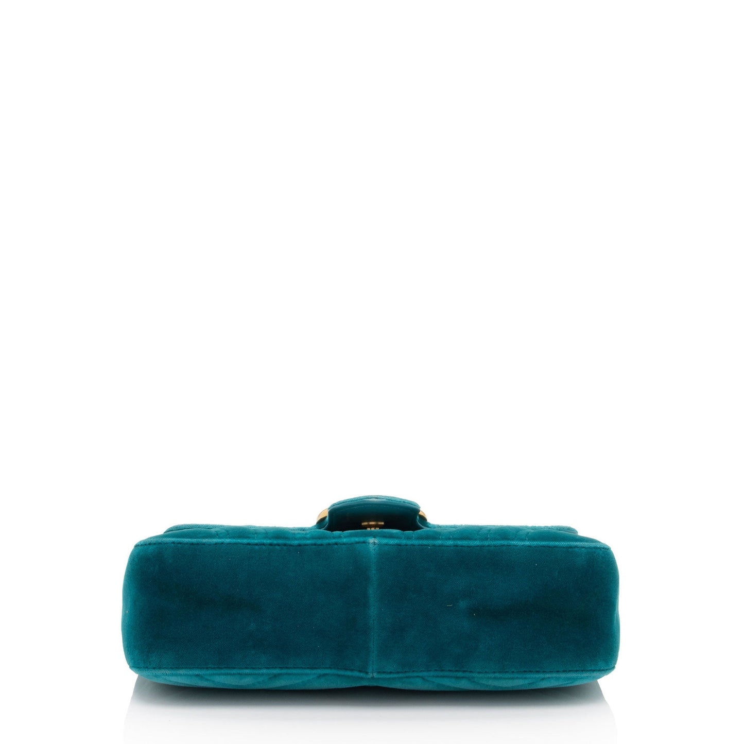 Gucci Matelasse Velvet GG Marmont Small Flap Bag