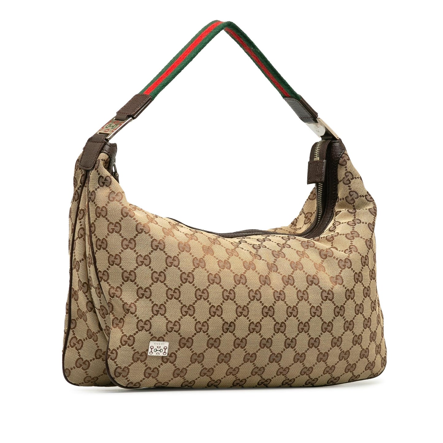 Gucci Medium GG Canvas Pop Hobo (SHG-r3fICB)