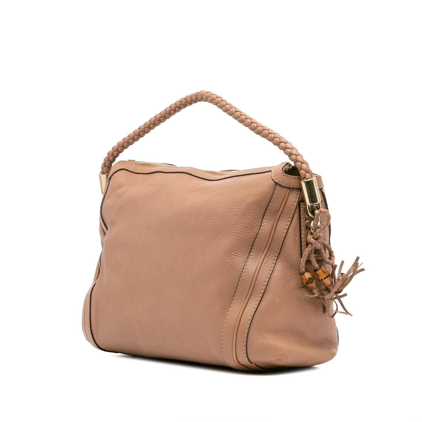 Gucci Medium Pebbled Calfskin Bella Shoulder Bag