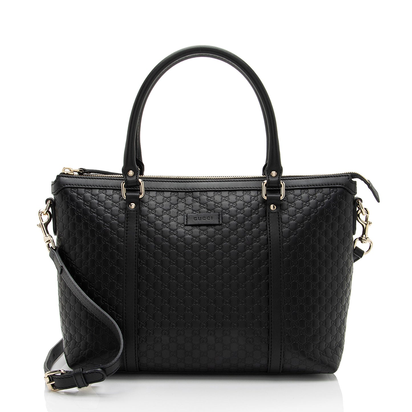 Gucci Microguccissima Leather Joy Small Zip Tote (SHF-TjfjYX)