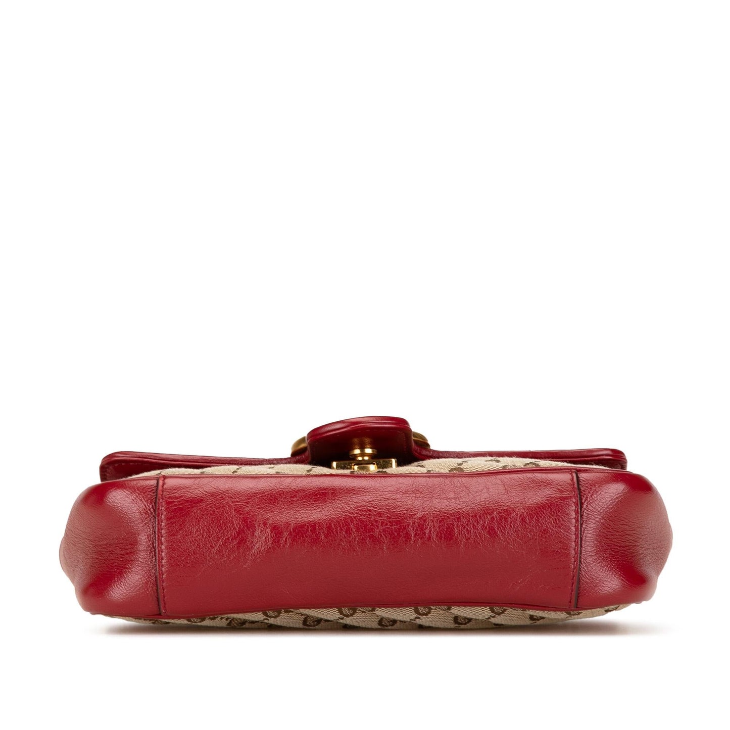 Gucci Mini GG Canvas Marmont Matelasse Flap