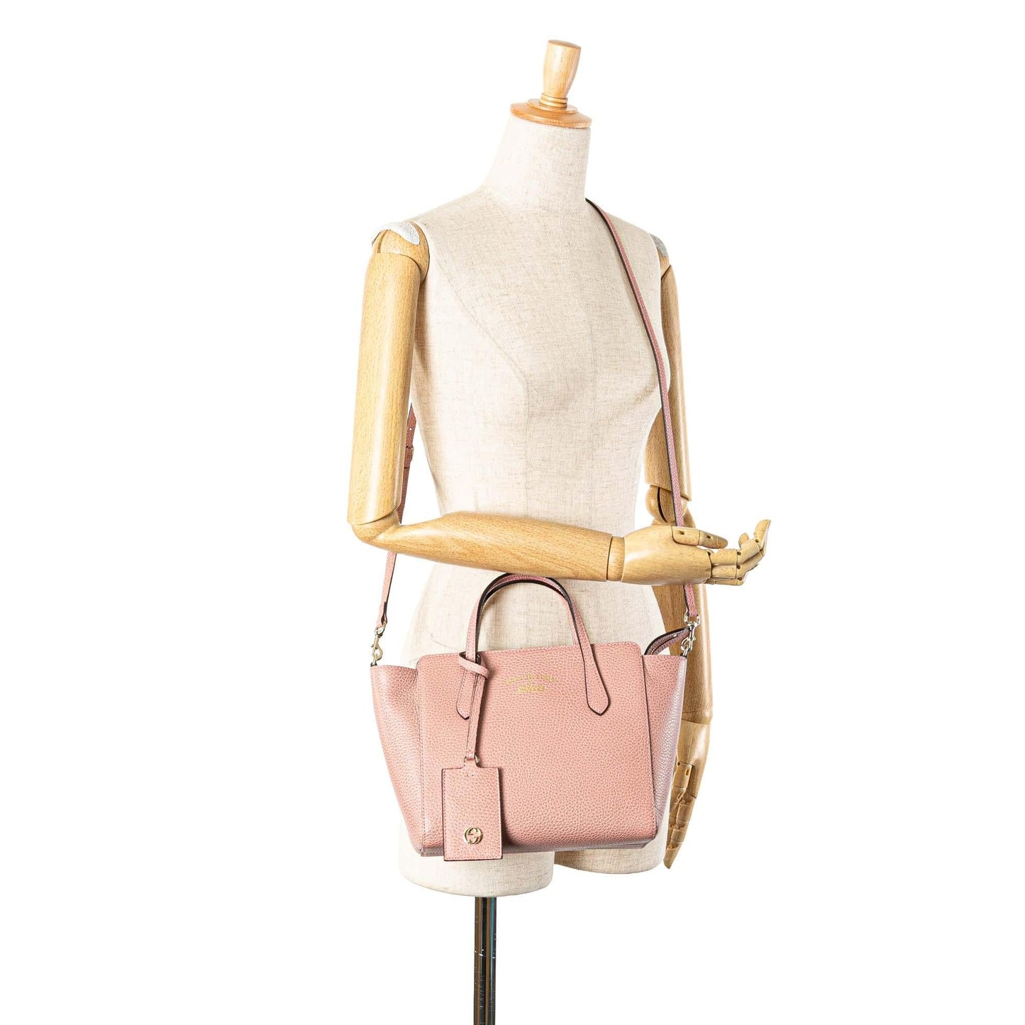 Gucci Mini Leather Swing Satchel