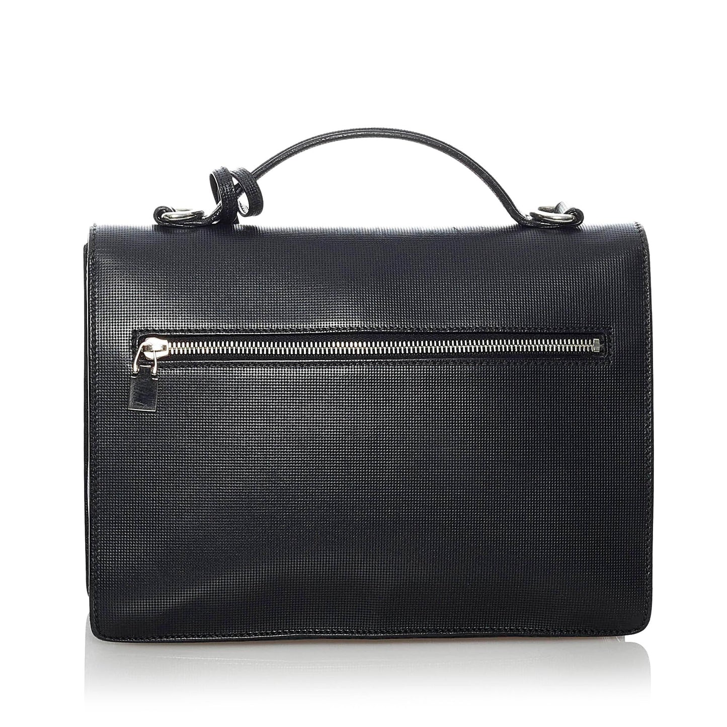 Gucci Padlock Leather Satchel (SHG-37609)