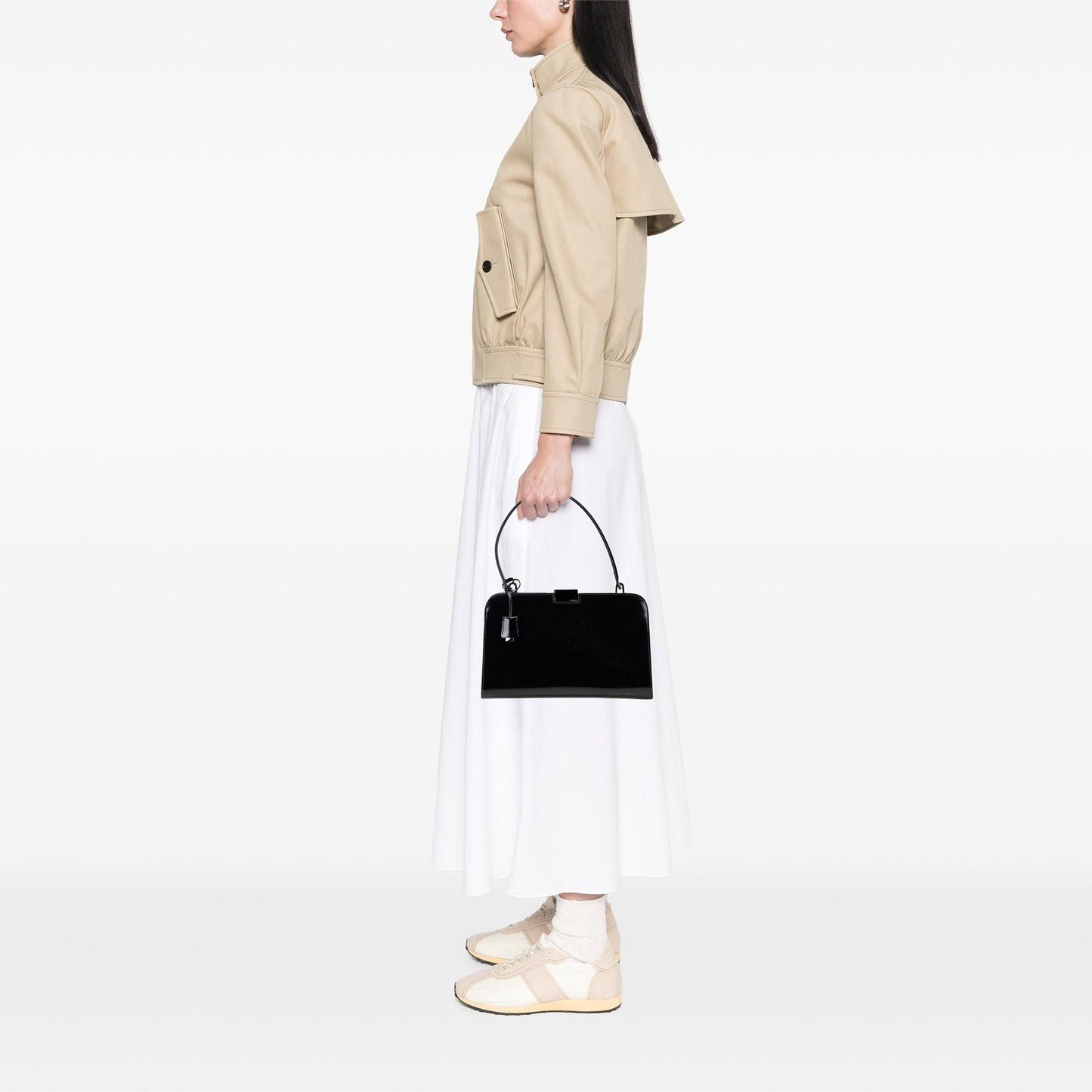 Gucci Patent Frame Handbag