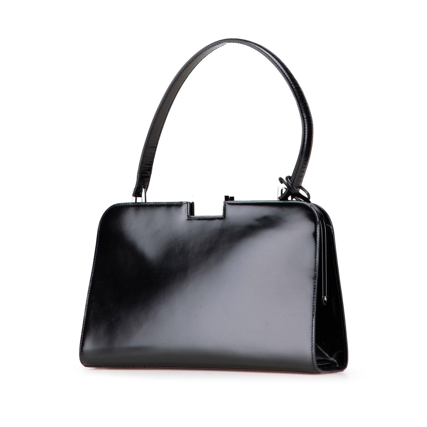 Gucci Patent Frame Handbag