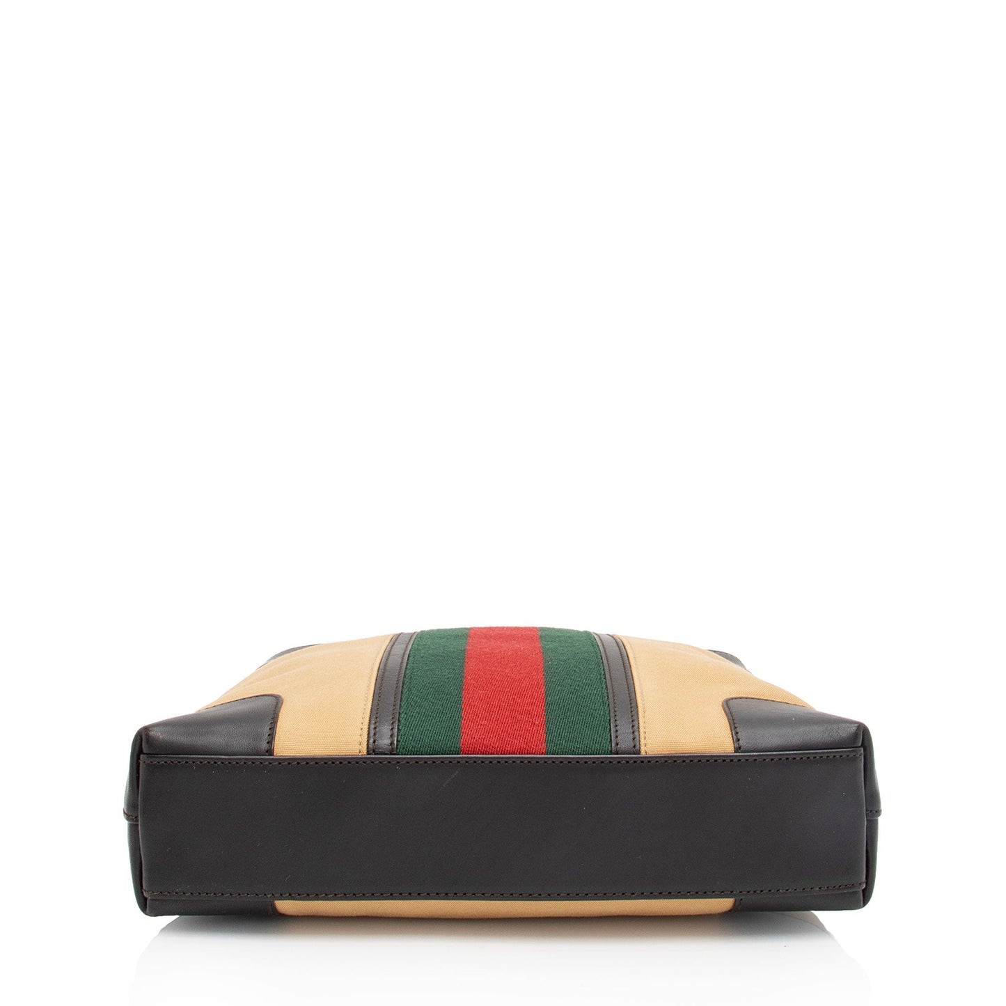 Gucci Canvas Web Shoulder Bag (SHF-KhYFg1)