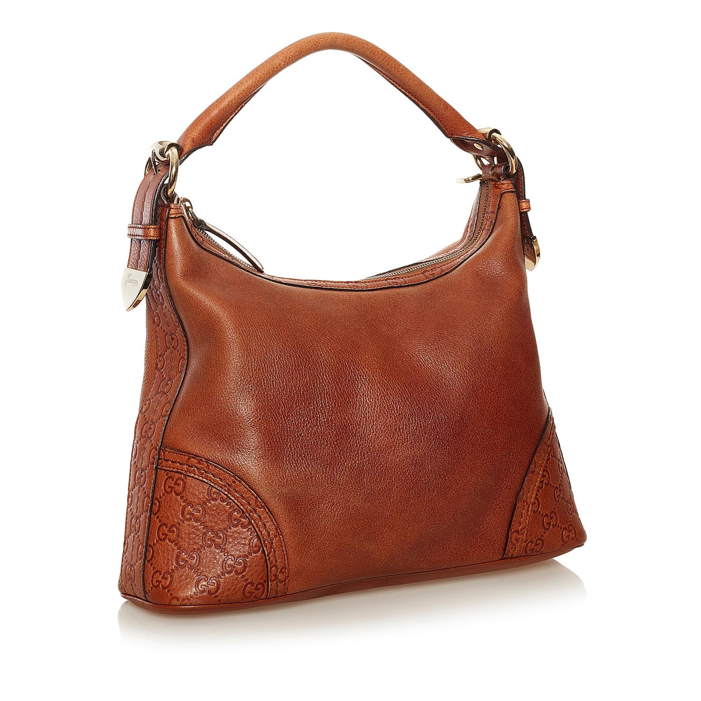 Gucci Signoria Leather Shoulder Bag (SHG-34549)