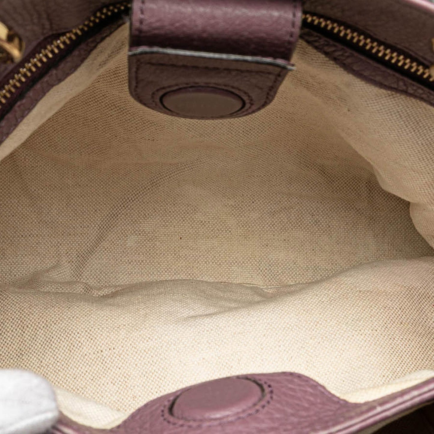 Gucci Small Calfskin Bamboo Shopper Satchel