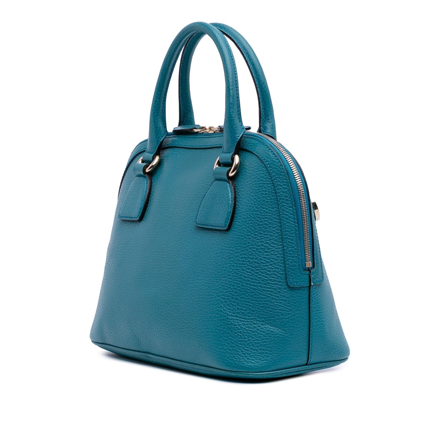 Gucci Small Dollar Calfskin GG Charm Dome Satchel