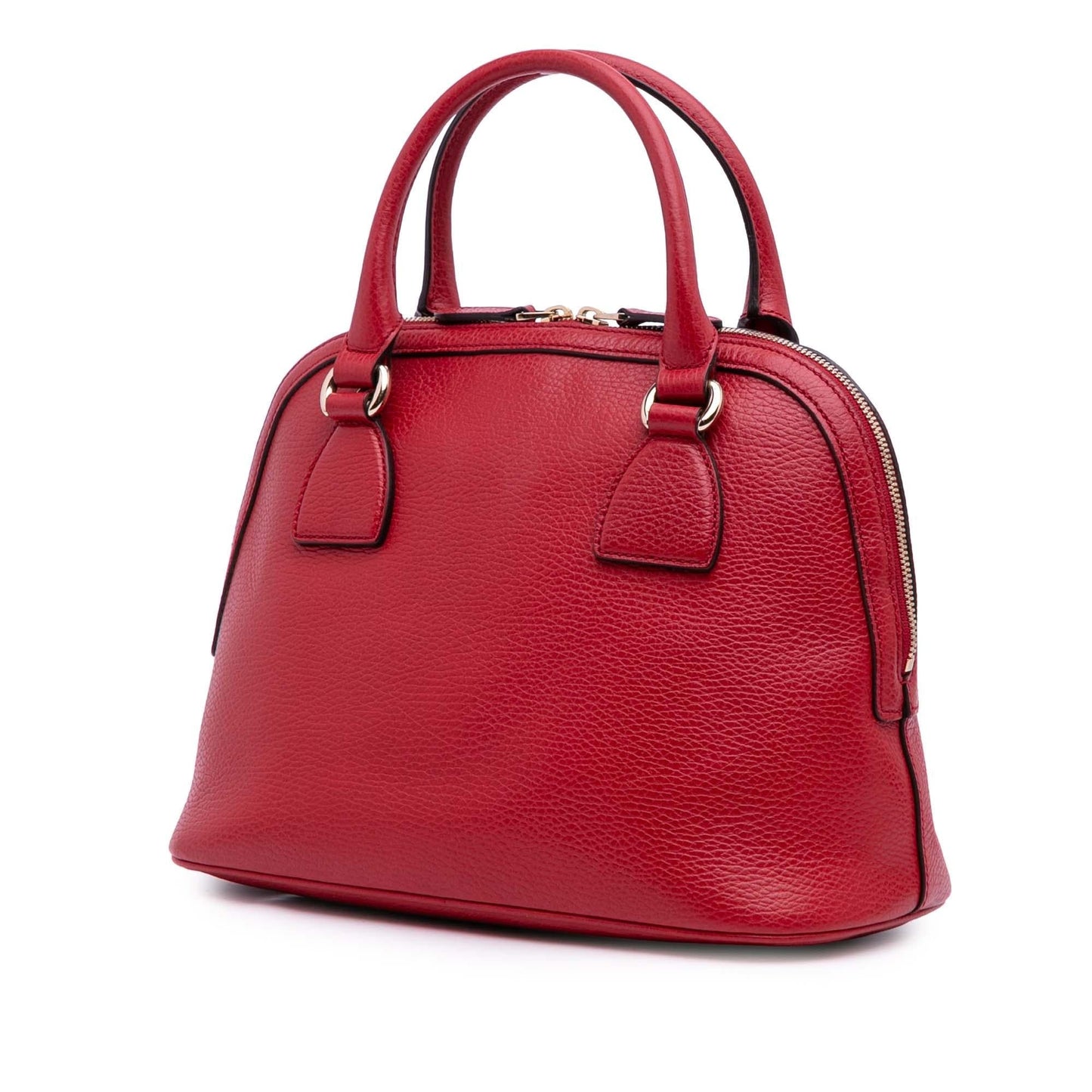 Gucci Small Dollar Calfskin GG Charm Dome Satchel