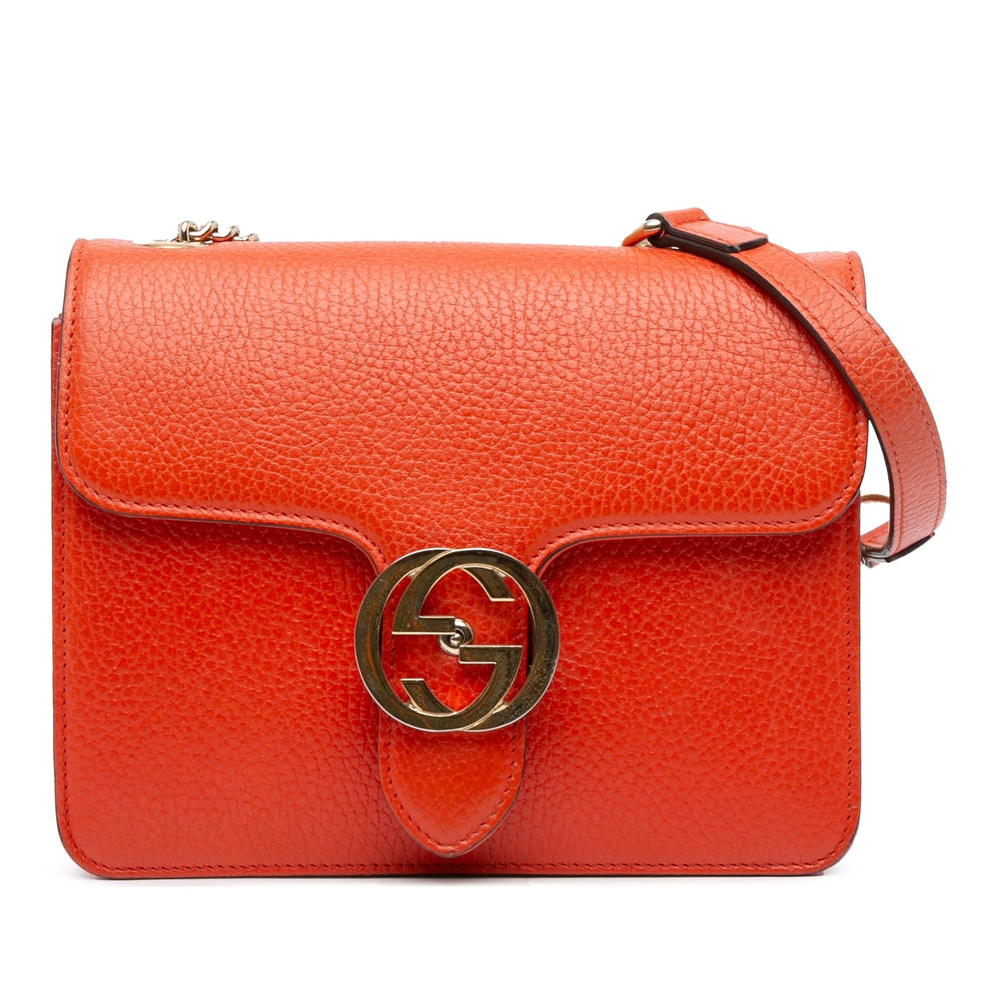 Gucci Small Dollar Calfskin Interlocking G Crossbody