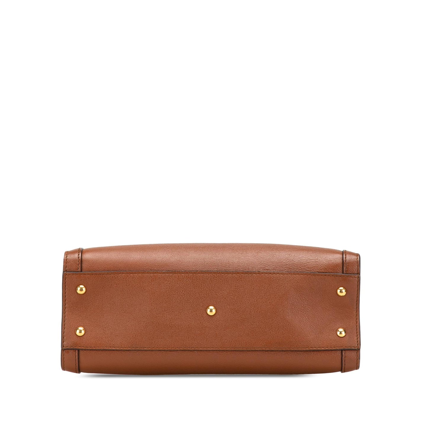Gucci Small Leather Bamboo Diana Satchel