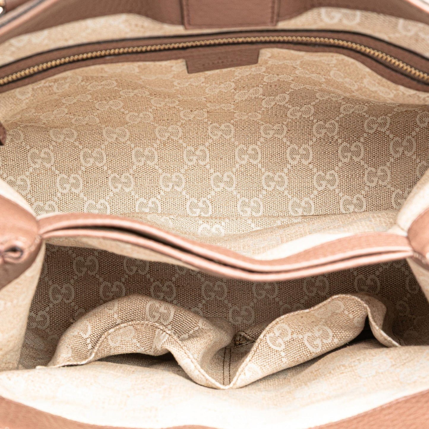 Gucci Small Pebbled Calfskin Diana Bamboo Top Handle Tote