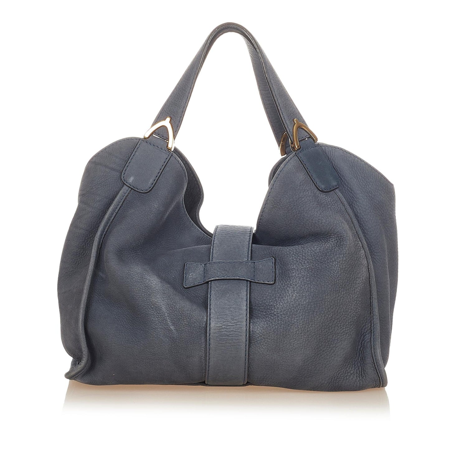 Gucci Soft Stirrup Nubuck Leather Tote Bag (SHG-31917)