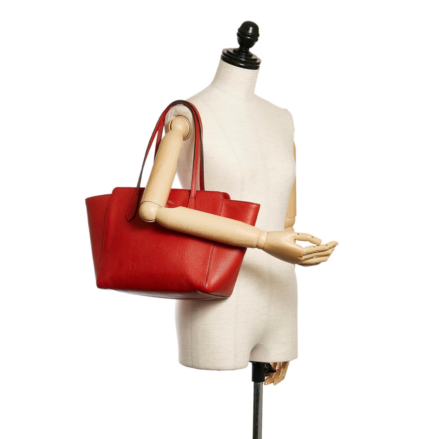 Gucci Swing Leather Tote Bag (SHG-31284)